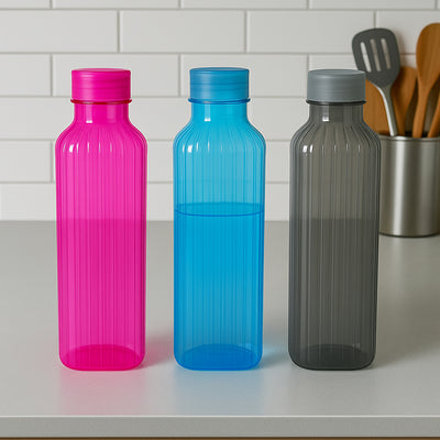 Transparent Fridge Water Bottles (3 Pc) - second image