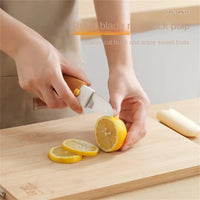 2-in-1 Peeler & Knife – Multifunctional Stainless Steel Fruit Tool