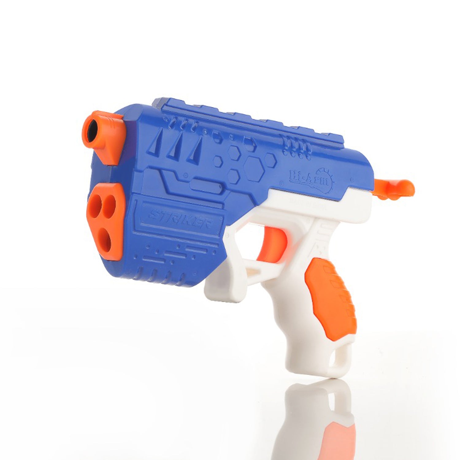 Hi-arm Gun With 10xfoam Suction Bullet Made With Abs Plastic Solid Build Target Shooting - LootFaat