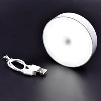 8 Led Night Lights With Usb Charging  Double-sided Adhesive Pads(1 Pc)