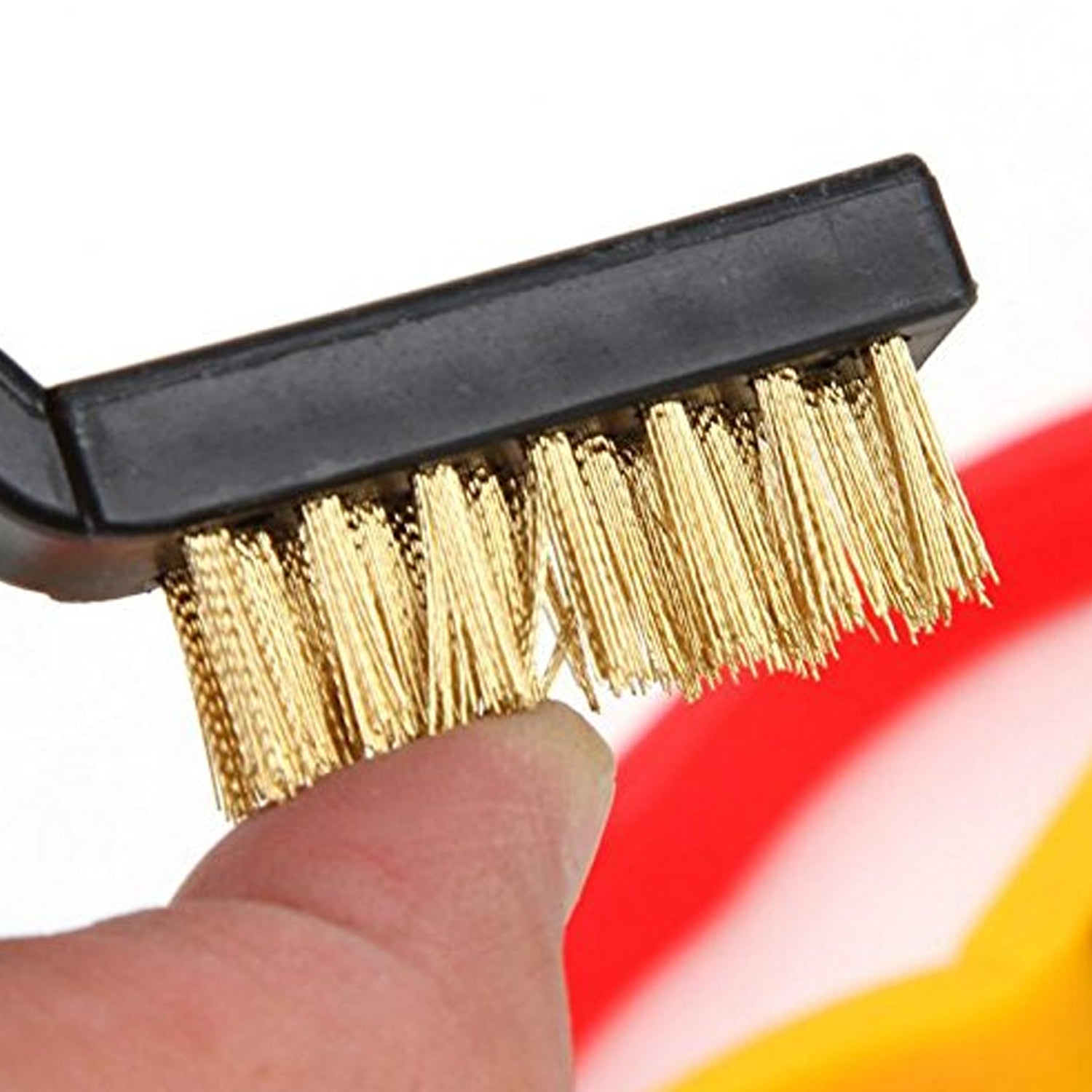 3pc  Mini Wire Brush Set Brass Nylon Stainless Steel Bristles Household Cleaning Brush For Gas Stove Smoke Machine Tool Burner Tiles Tap Rust Removal Welding Slag Dirt  Paint Scrubbing (3 Pcs Set) - LootFaat