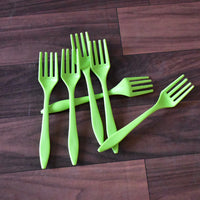 Small Plastic 6pc Serving Fork Set For Kitchen - LootFaat