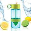 Sports Duo Citrus Kid Zinger Juice Water Bottle With Juice Maker Infuser Bottle (630ml)