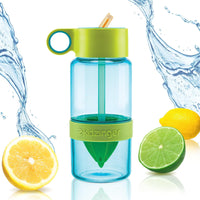 Sports Duo Citrus Kid Zinger Juice Water Bottle With Juice Maker Infuser Bottle (630ml) - LootFaat