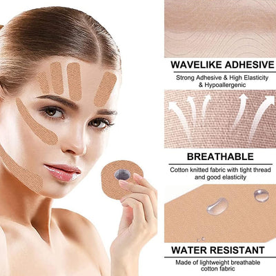 Face Lift Tape - Myofascial Tightening & Anti-Wrinkle (2.5cm x 5m) - second image