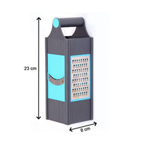 4 In 1 Plastic Vegetable And Fruit Grater And Slicer For Kitchen - LootFaat