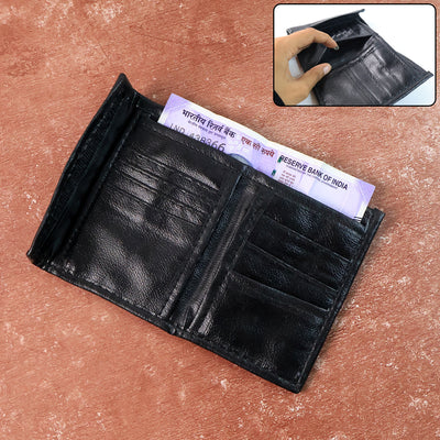 Premium Genuine Bi-fold Wallet (1 Pc) - second image
