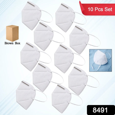 N95 Anti Pollution  Virus Face Mask (10 Pcs Set) - LootFaat