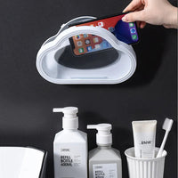 Smartphone  Mobile Stand Waterproof Case Smartphone Stand Case (1 Pc Orange)