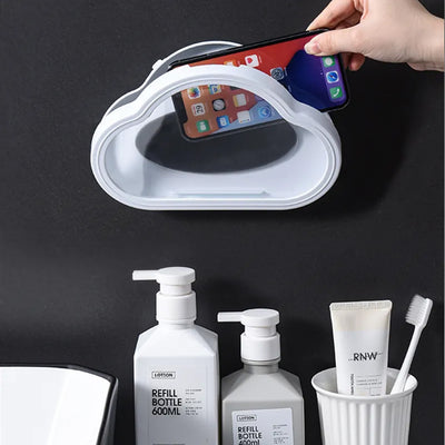 Smartphone  Mobile Stand Waterproof Case Smartphone Stand Case (1 Pc Orange) - second image