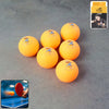 Professional Table Tennis Balls Pack of 6 - Standard Training & Match Ping Pong Balls for Home & Club