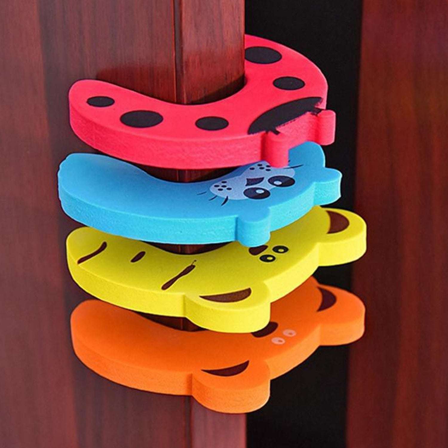 1 Pc Mix Door Stopper Used In All Kinds Of Household And Official Places Specially For Controlling Motion Of Doors. - LootFaat