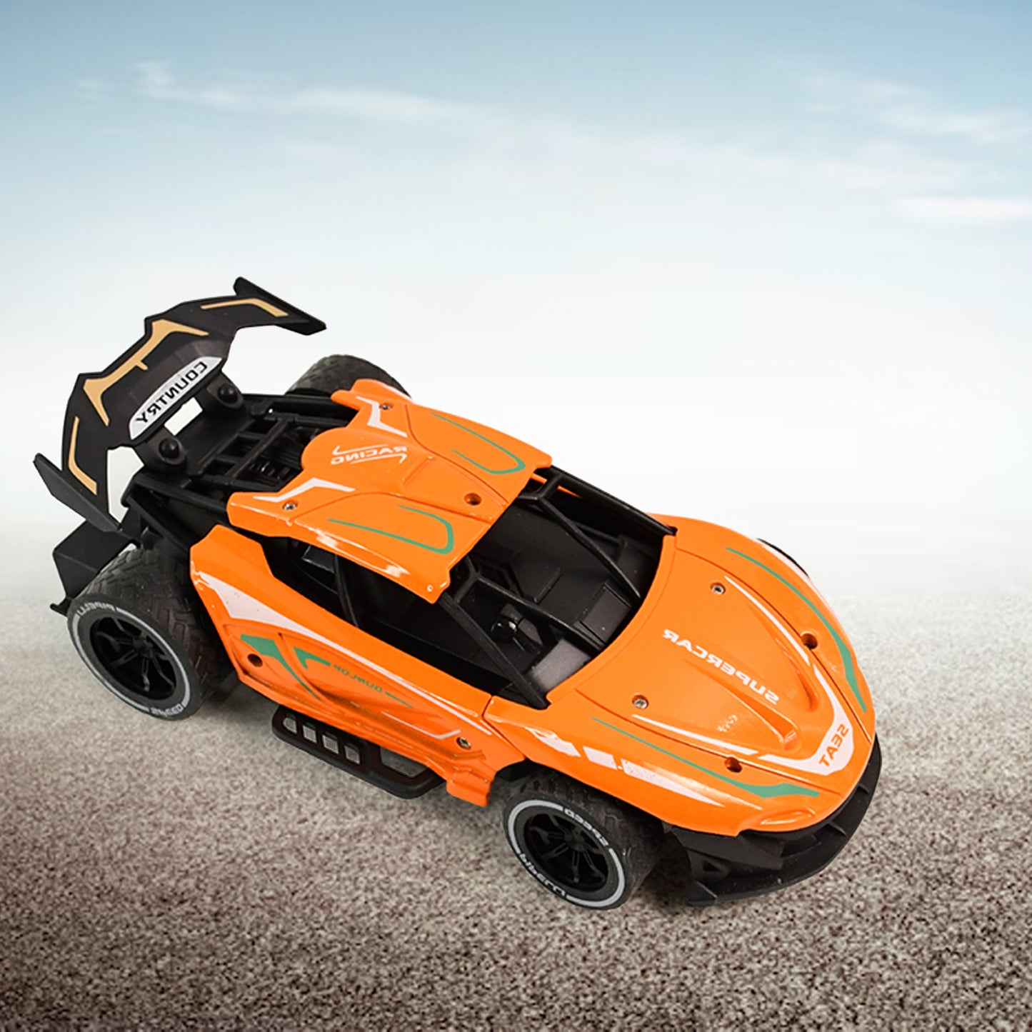 Metal RC Supercar: High-Speed Remote Control Racing Car
