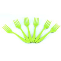 Small Plastic 6pc Serving Fork Set For Kitchen - LootFaat