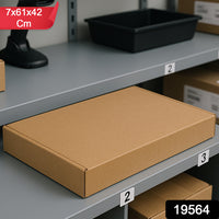 Heavy-duty Brown Box For Product Packing (7x61x42 Cm  1 Pc)