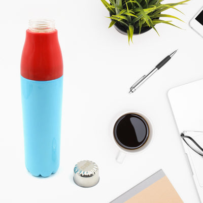 Plastic Water Bottle High Quality Cool Water Bottle Plastic Water Bottle For Fridge Office Sports School Gym Yoga (900ml) - second image