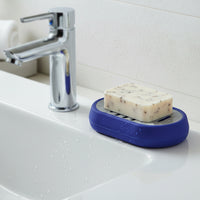 Plastic Soap Holder Tray With Drain Slots (1 Pc)
