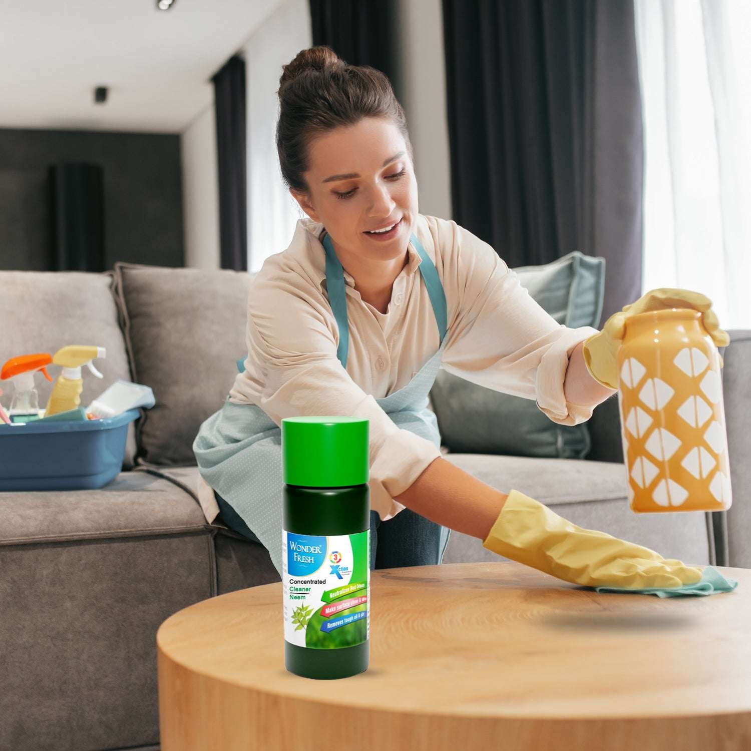 Mop Floor Surface Cleaner Liquid - Disinfectant Insect Repellent - LootFaat