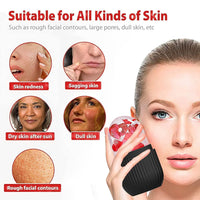 Face Ice Roller  Ice Roller For Face  Ice Roller For Face Massager  Face Ice Treatment Reduce Face Swelling And Under Eye Puffiness (Black) - LootFaat