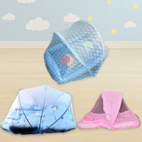 Baby Play Gym & Sleeping Mat with Mosquito Net & Hanging Toys