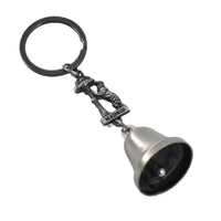 Metal Small Temple Bell Keychain Motorcycle Bell Keychain (1 Pc  Mix Color)