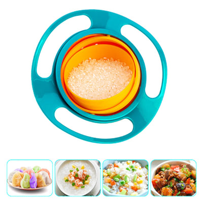 0617b Rotating Baby Bowl Used For Serving Food To Kids And Toddlers Etc. - second image