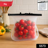 Reusable Silicone Food Storage Bags - Leakproof Freezer & Sandwich Bags (1 Pc)