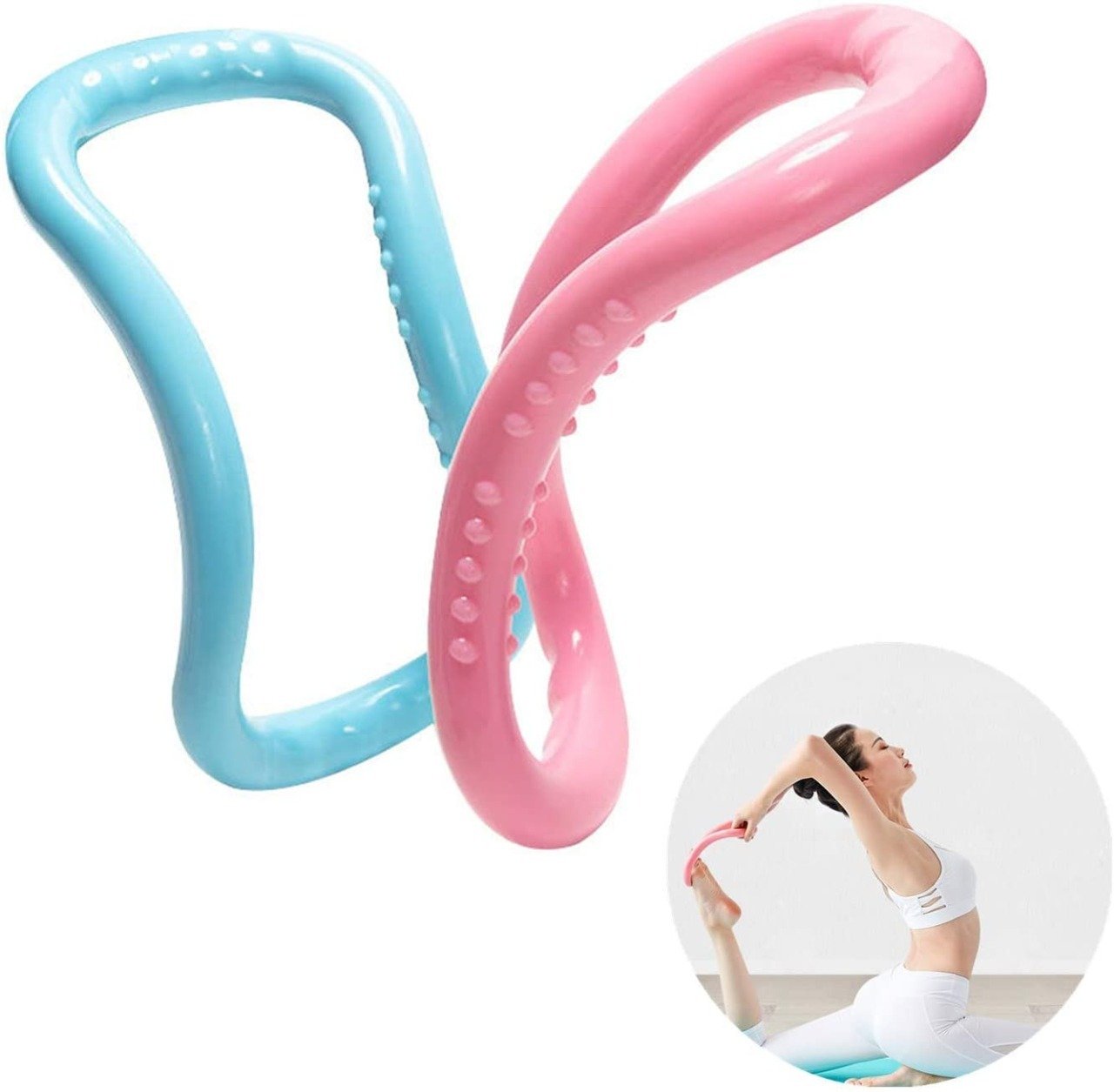 Yoga Ring Pilates Ring Magic Circle Portable Fitness Tool - LootFaat