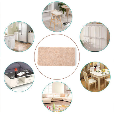 Square Felt Furniture Pads - Floor Protectors for Home & Furniture (4 Pack) - second image