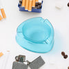 Oblivion Transparent Plastic Ashtray (Mix Color  1 Pc)