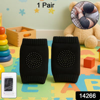 Black Wool Knit Toddler Leg Warmers - Knee Protection