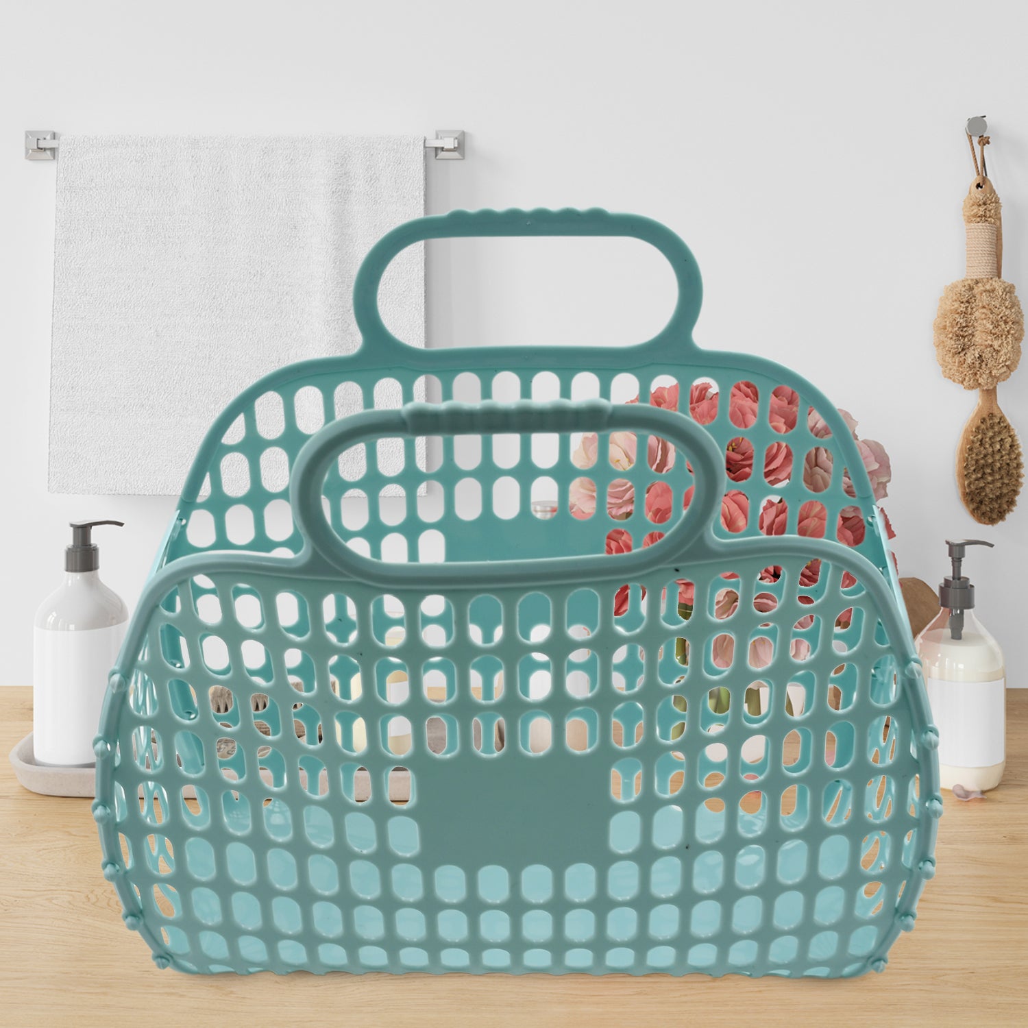Grocery Vegetable Foldable Smiley Non-woven Fabric Shopping Bag - LootFaat
