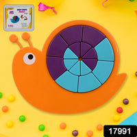 Toys Snail Puzzle Kids Mini Travel Puzzle Games  Pre School Toys Develops Motor  Reasoning Skills Stem Educational Toy Birthday Gifts 3 - 6 Year Kids Brain Games For Kids Building Blocks For Kids (Mix Color) - LootFaat