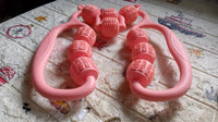 Muscle Massage Roller 10 Wheels Relieve Soreness Leg Muscle Roller Fitness Roller Muscle Relaxer Massage Roller Ring Clip All Round Massaging Uniform Force Elastic Pp Drop Shaped For Home Use (1 Pc) - LootFaat