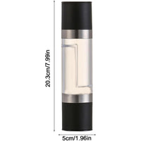 2-in-1 Stainless Steel Salt & Pepper Grinder