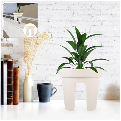 Bling Decor Riding Pot - Creative Balcony Flower Pot Holder - second image