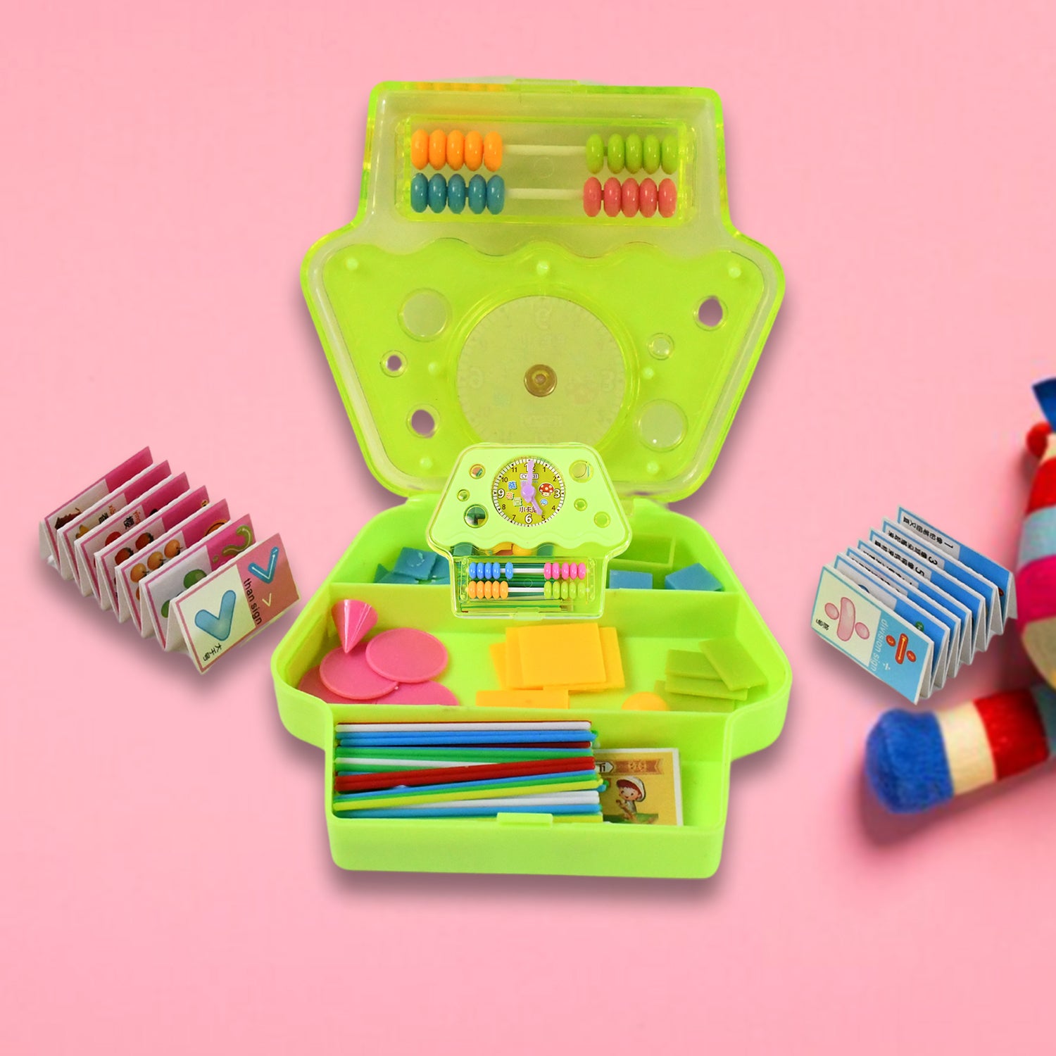 Kid Learning Study Game Set For Kids With Color And Shapes (1 Set) - LootFaat