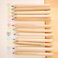 12 Colouring Pencils Kids Set Pencils Sharpener Mini Drawing Colored Pencils With Sharpener Kawaii Manual Pencil Cutter Coloring Pencil Accessory School Supplies For Kid Artists Writing Sketching - LootFaat