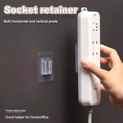 Adhesive Plastic Wall Hooks Heavy Duty Hooks ( 1 Pair ) - second image