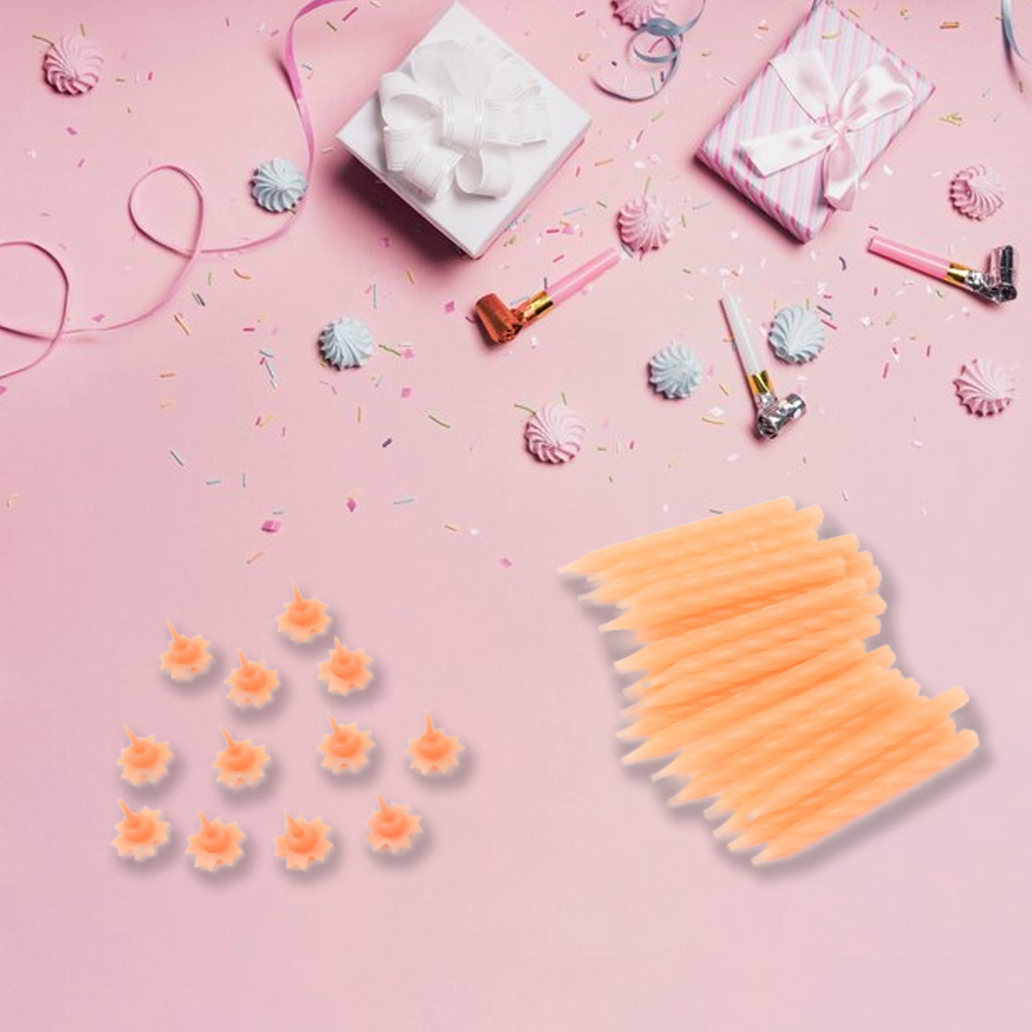 Birthday Party Candles (Pack Of 24 Pcs) - LootFaat
