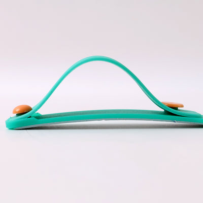 Teal Green Phone Loop Finger Holder Phone Grip Straps Silicone Phone Finger Strap (1 Pc) - second image