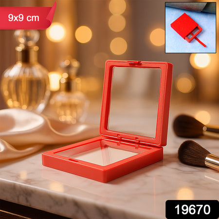 Transparent Jewellery Display Box (9x9 Cm  1 Pc)