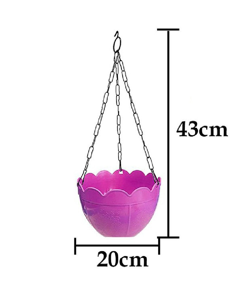 Flower Pot Plant With Hanging Chain For Houseplants Garden Balcony Decoration - LootFaat