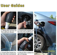 Portable Fuel Transfer Pump Kit Automotive - Premium Quality - Best Quality & Value