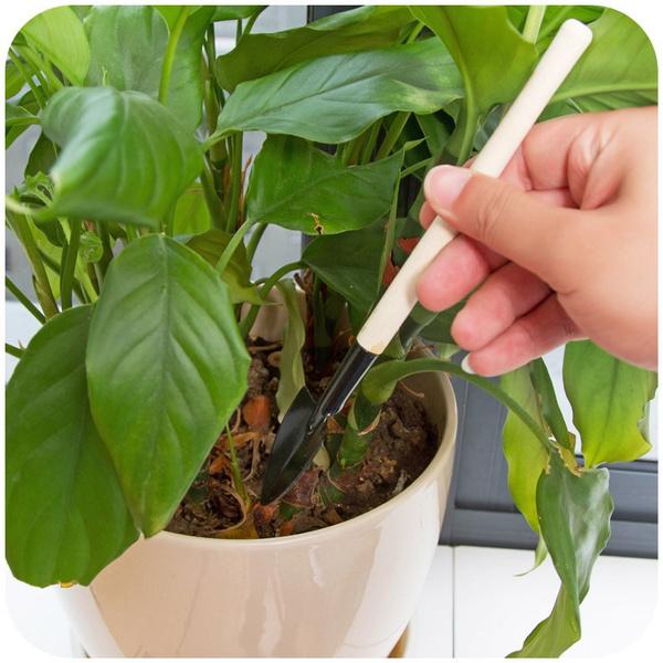 Kids Garden Tools Set Of 3 Pieces (Trowel Shovel Rake) - LootFaat