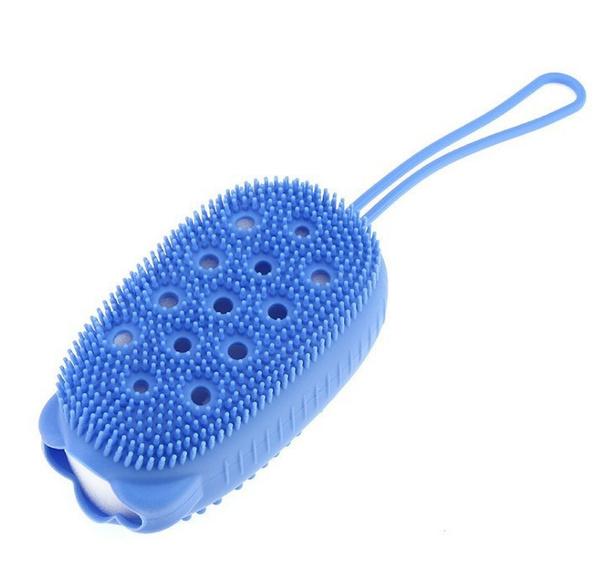 Silicone Bubble Bath Spa Super Soft Body Scrubbing Brush - LootFaat