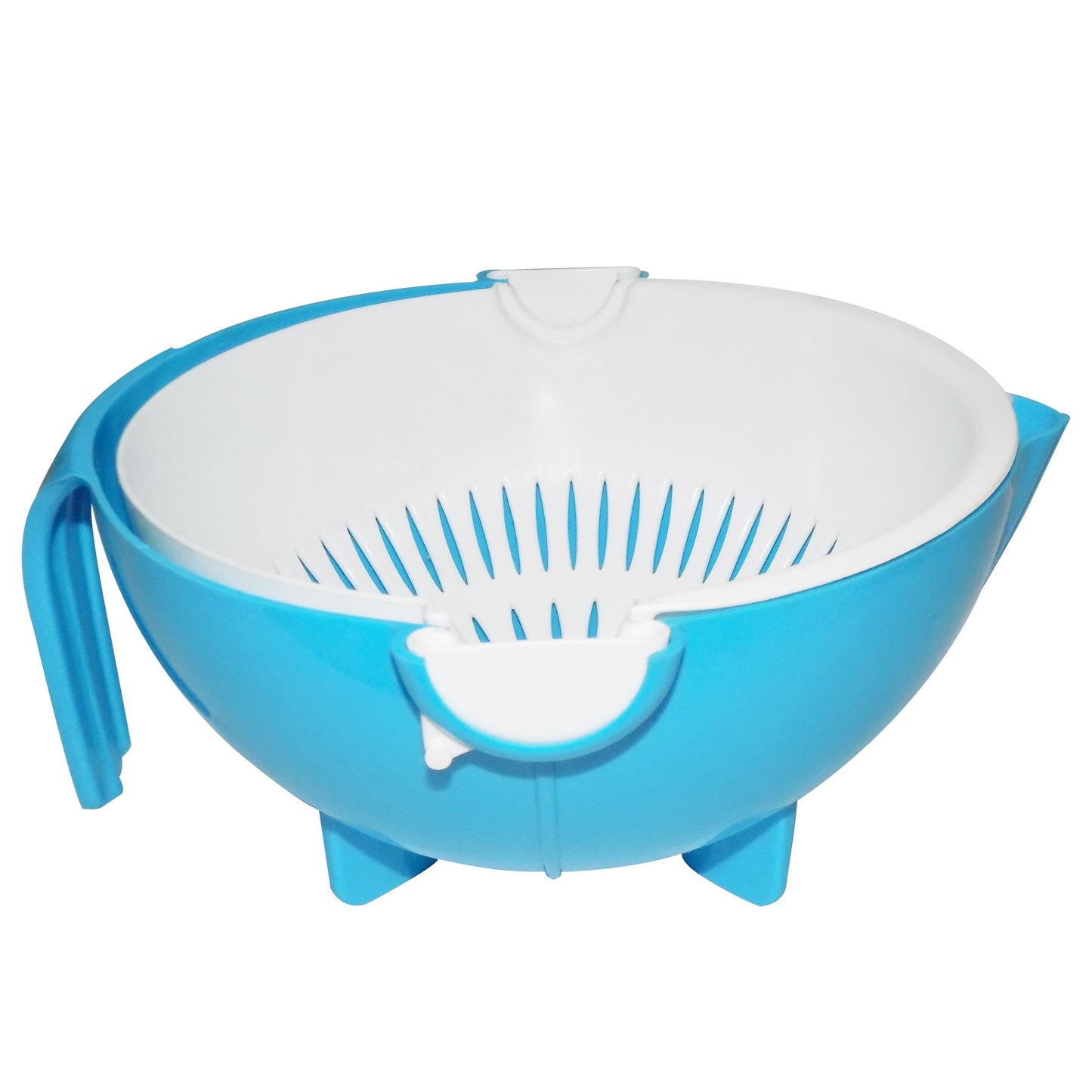 Multi-functional Washing Fruits And Vegetables Bowl  Strainer With Handle - LootFaat