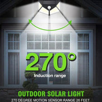 Solar Lights For Garden Led Security Lamp For Home Outdoors Pathways - LootFaat