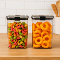 1200 Ml Airtight Lock  Lock Food Storage Container Set  2 Piece