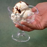 Glass Footed Dessert Bowl Ice Cream Cup (2 Pcs Set) - LootFaat